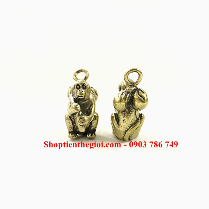 Móc Khóa Tượng Đồng Con Khỉ - SP005221
